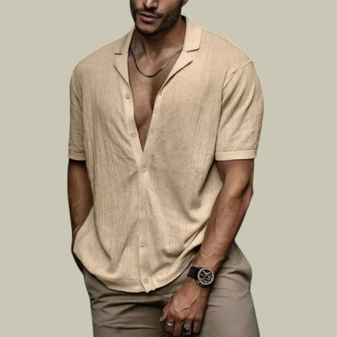 Blair | Men's Casual Button Down Linen Shirt