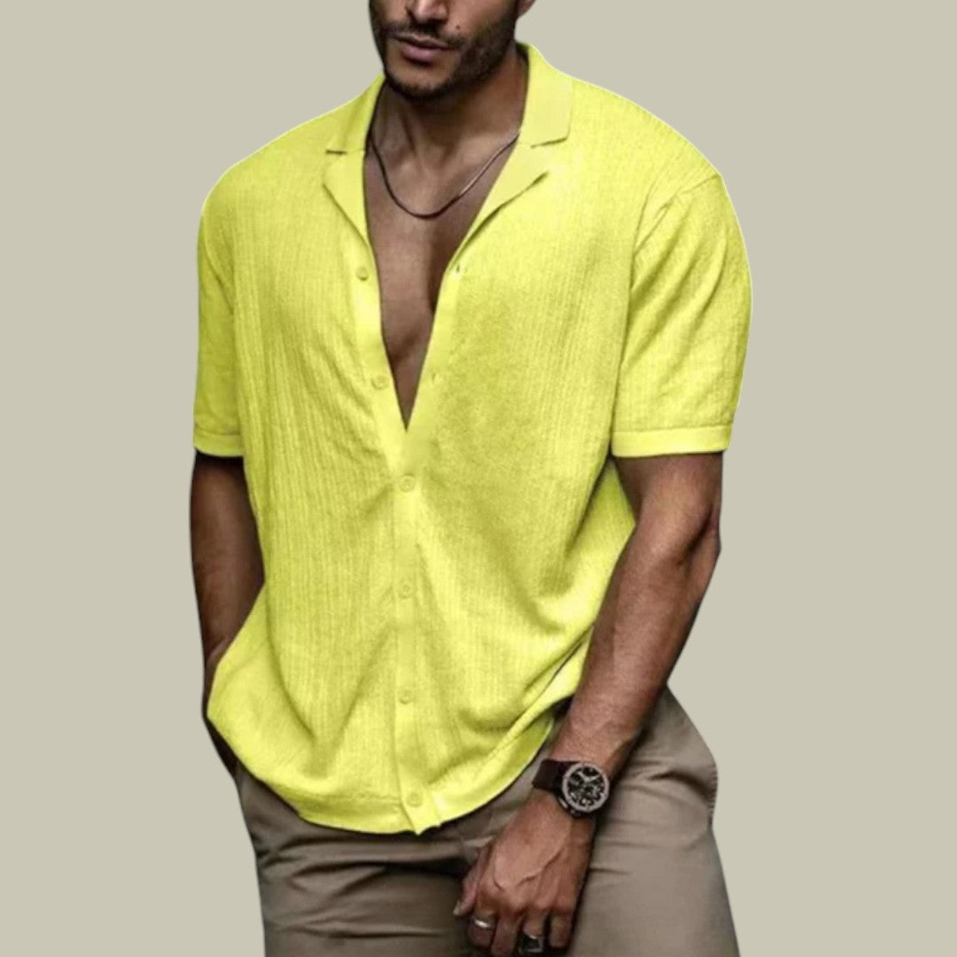 Blair | Men's Casual Button Down Linen Shirt
