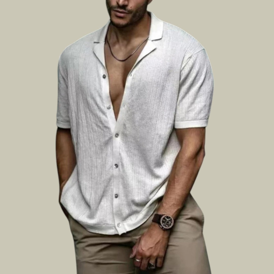 Blair | Men's Casual Button Down Linen Shirt