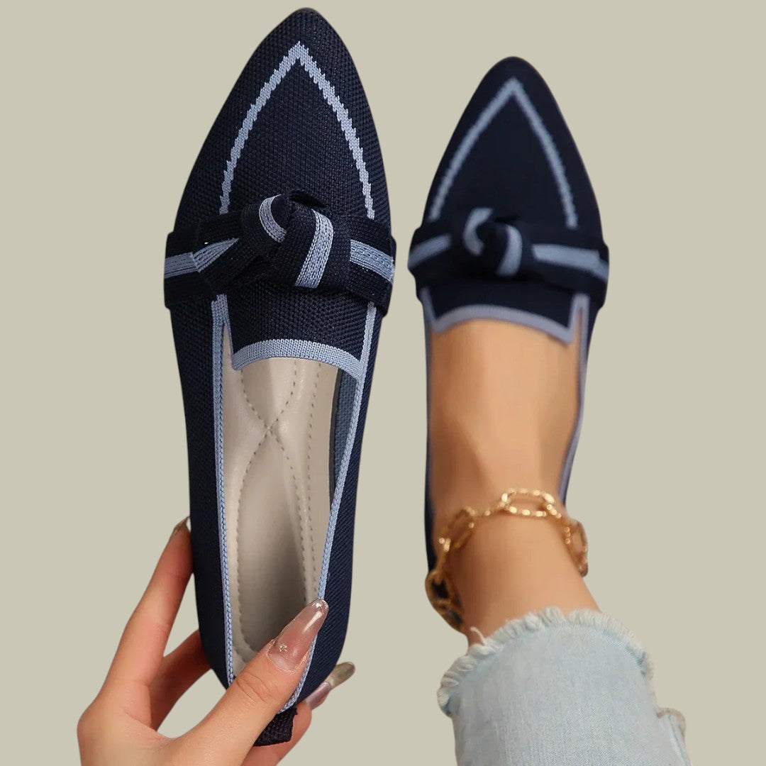 Grovyn | Women's Elegant Knitted Slip-On Sandals