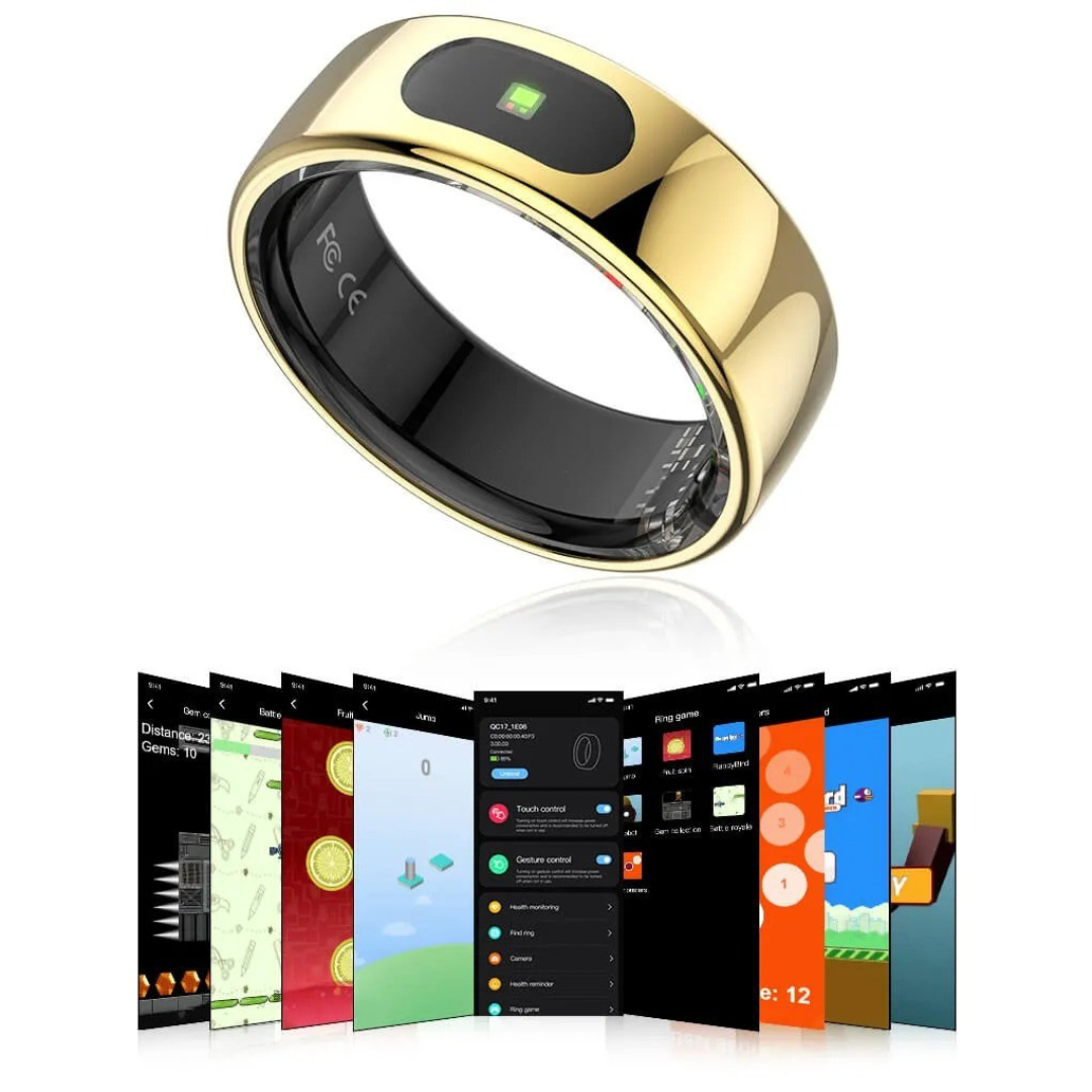 NovaRing | AI Smart Ring – Health, Fitness & Gesture Control in One