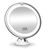Lila 10x Magnifying LED Vanity Mirror 360° Rotation with Lights