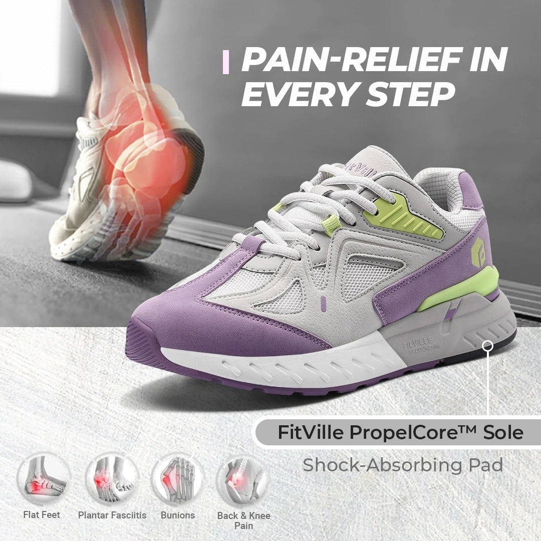 Sam Extra Wide Orthopedic Walking Shoes – Lightweight Comfort for Foot Pain Relief