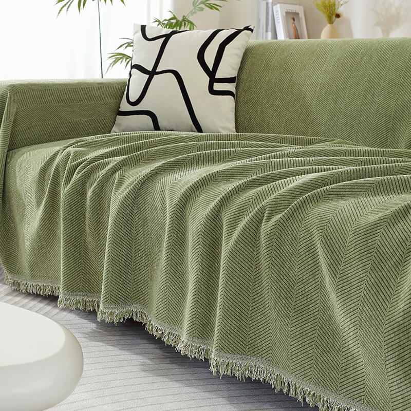 Furrball - Chenille Blanket Couch Cover