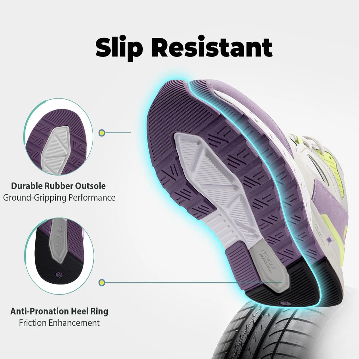 Sam Extra Wide Orthopedic Walking Shoes – Lightweight Comfort for Foot Pain Relief