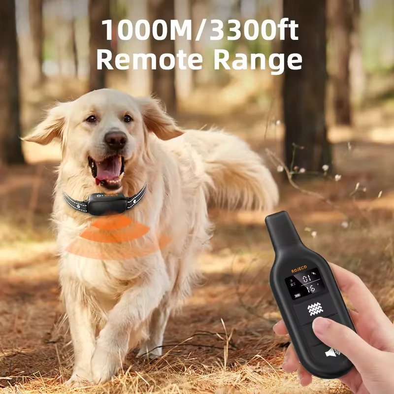 Dog Training Collar with Remote – 3 Safe Modes, 1000M Range, Waterproof