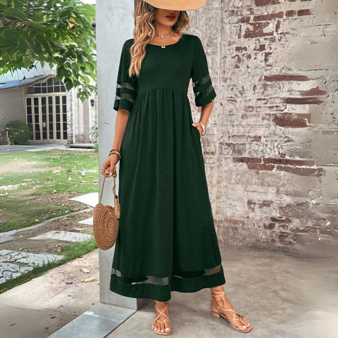 Daphne | Flattering Elegance Dress With Tummy Coverage