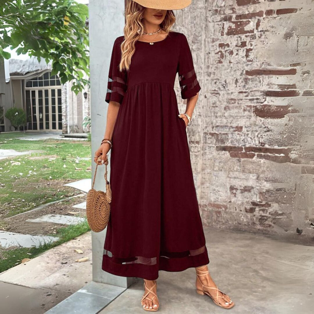 Daphne | Flattering Elegance Dress With Tummy Coverage