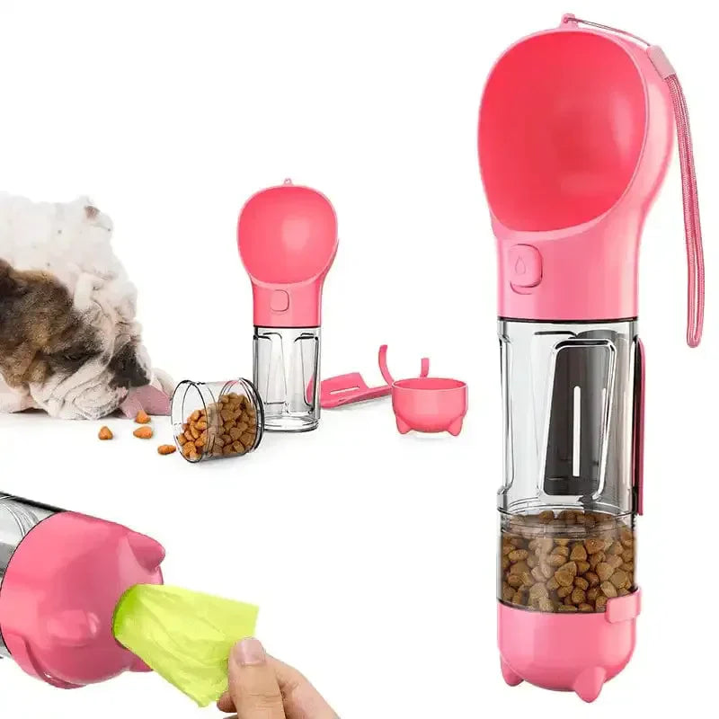 MaxHydrate Pro – 3-in-1 Portable Water Bottle for Pets