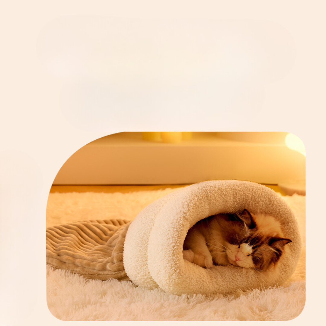 Cuddly Cat Bed Sleeping Bag