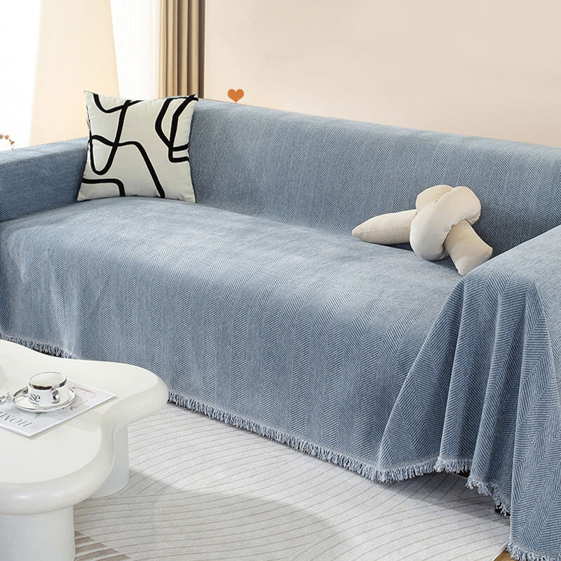 Furrball - Chenille Blanket Couch Cover