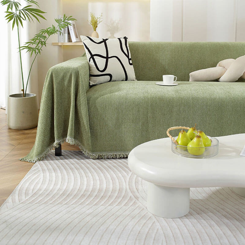 Furrball - Chenille Blanket Couch Cover