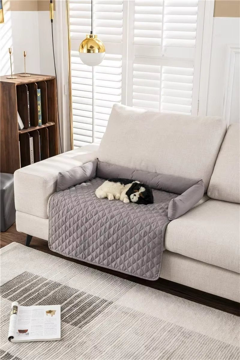 Jasper - Dog Sofa Cover, Bolster Edges Design