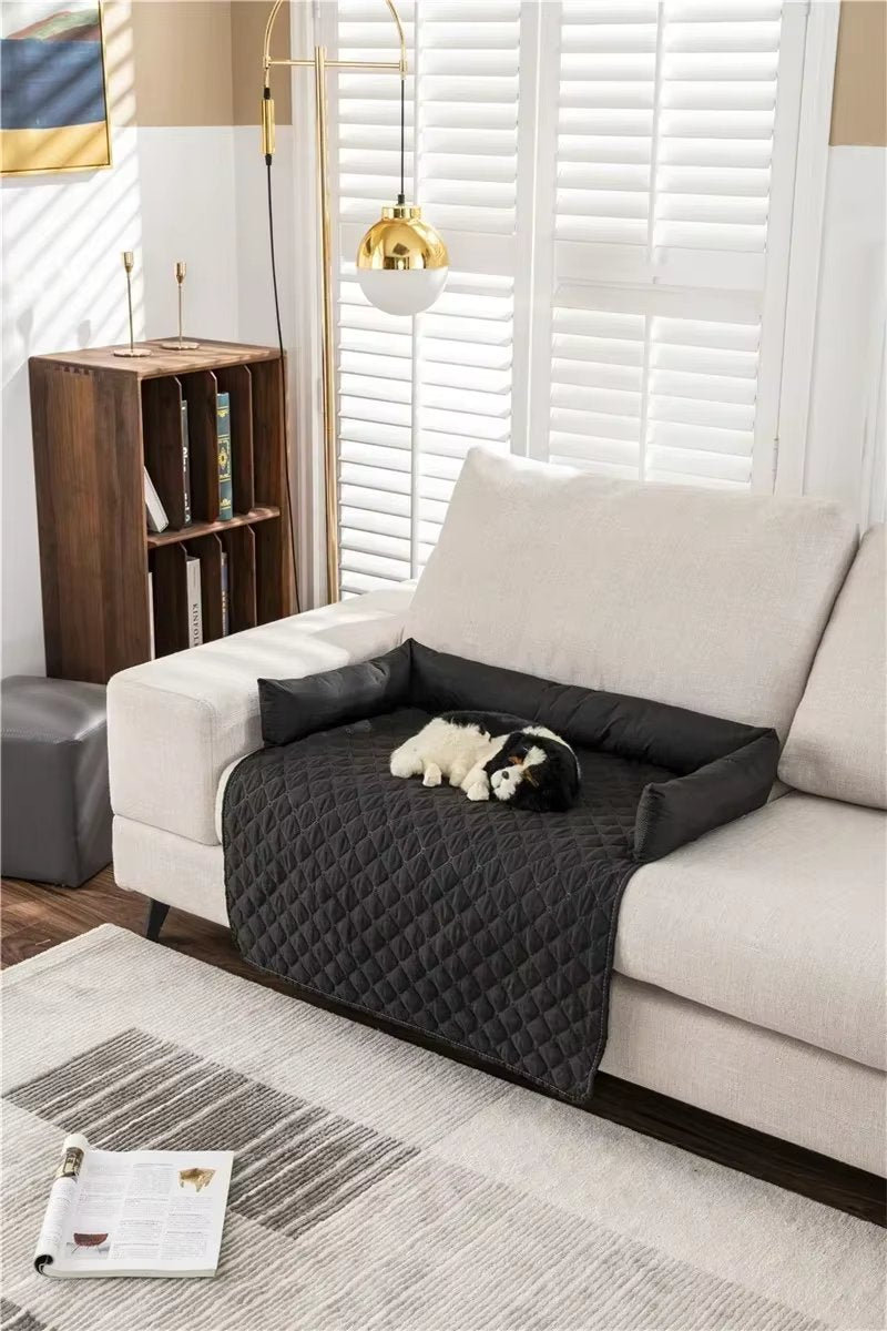 Jasper - Dog Sofa Cover, Bolster Edges Design