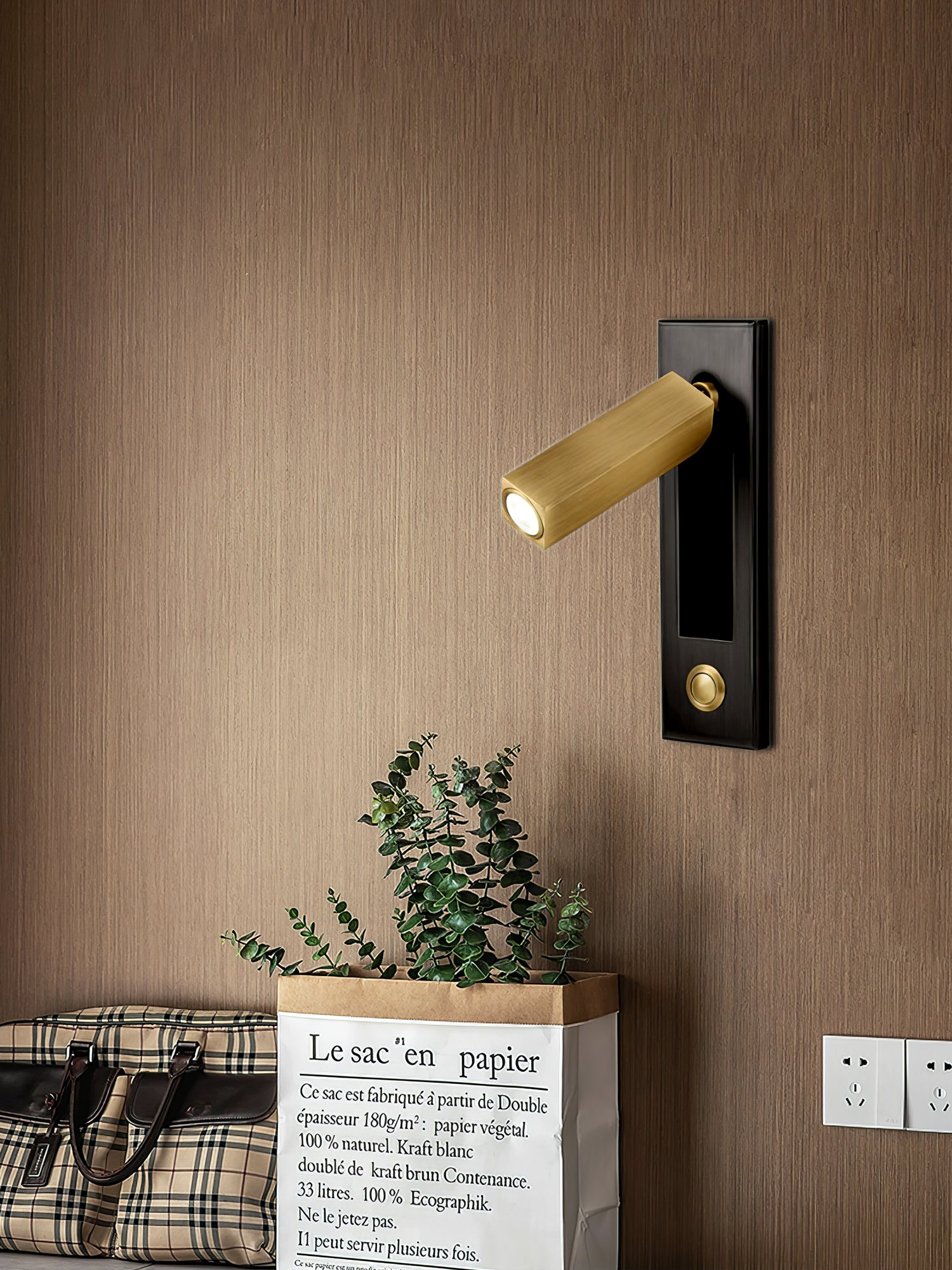 LunaNest – Inbuilt Wall Lamp for Sleep