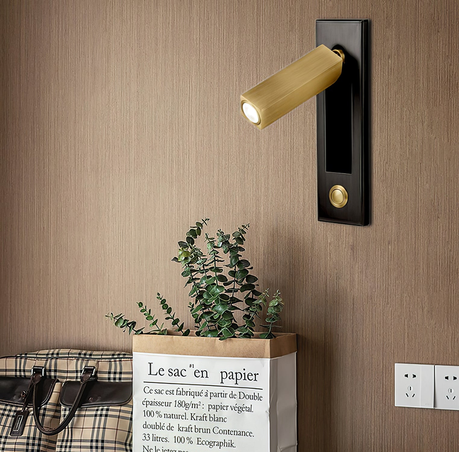 LunaNest – Inbuilt Wall Lamp for Sleep