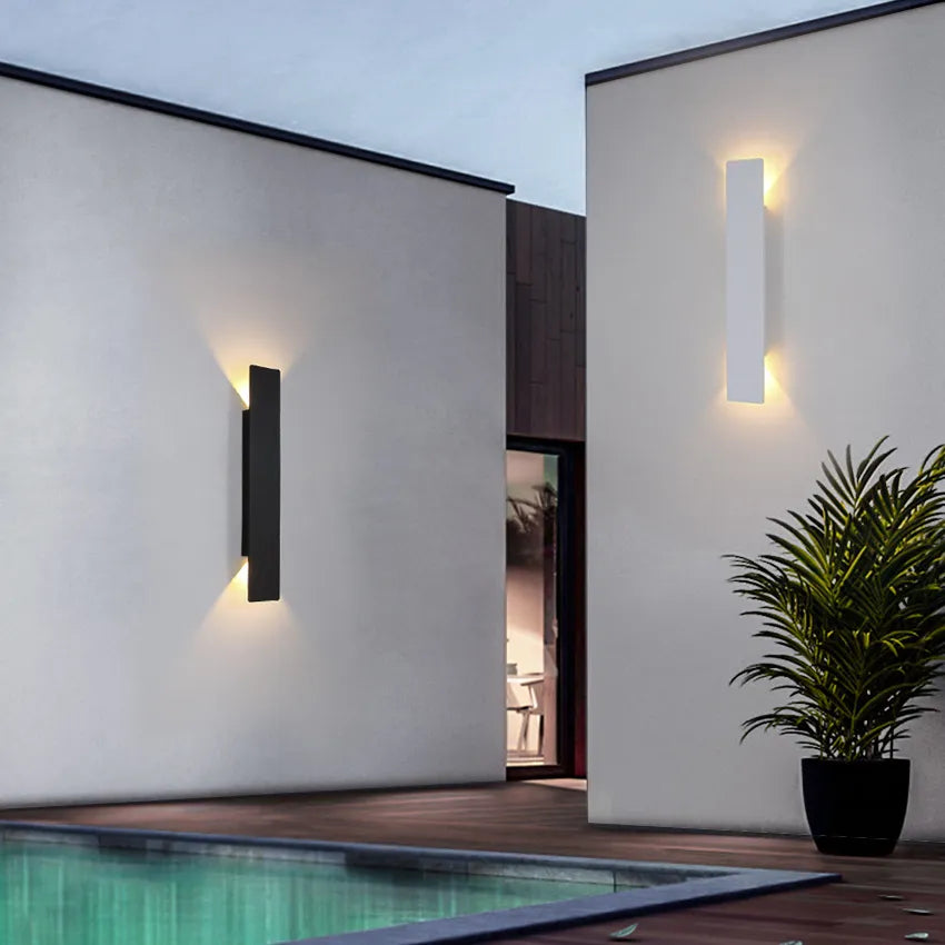 Sophia Waterproof Outdoor Wall Lamp – Durable Aluminum Wall Lights for Garden, Patio, and Entrance Decor