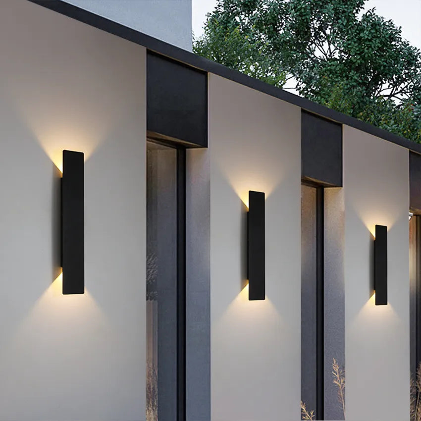 Sophia Waterproof Outdoor Wall Lamp – Durable Aluminum Wall Lights for Garden, Patio, and Entrance Decor