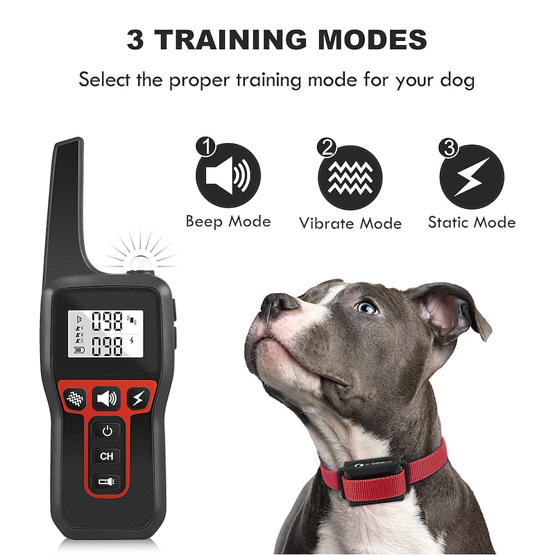 Furfuras Dog Training Collar with 3 Training Modes