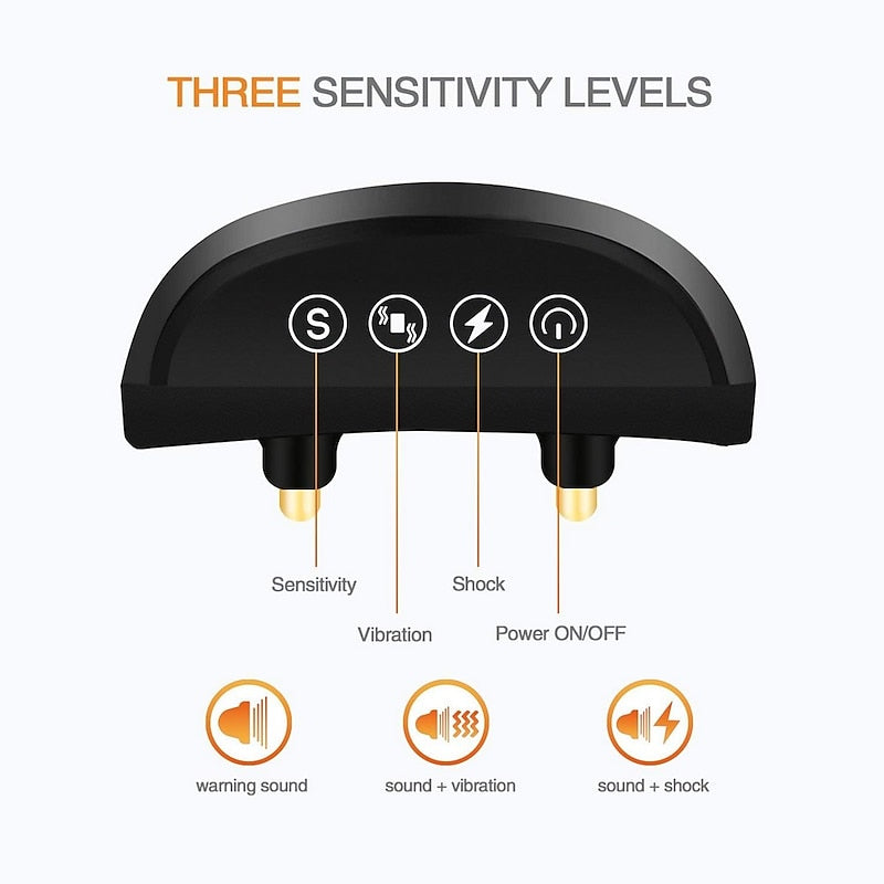 Rechargeable Anti-Bark Collar with Adjustable Sensitivity and Training Modes