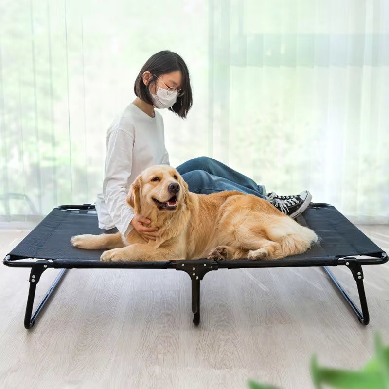 Camping Pup Bed - Portable Elevated Foldable