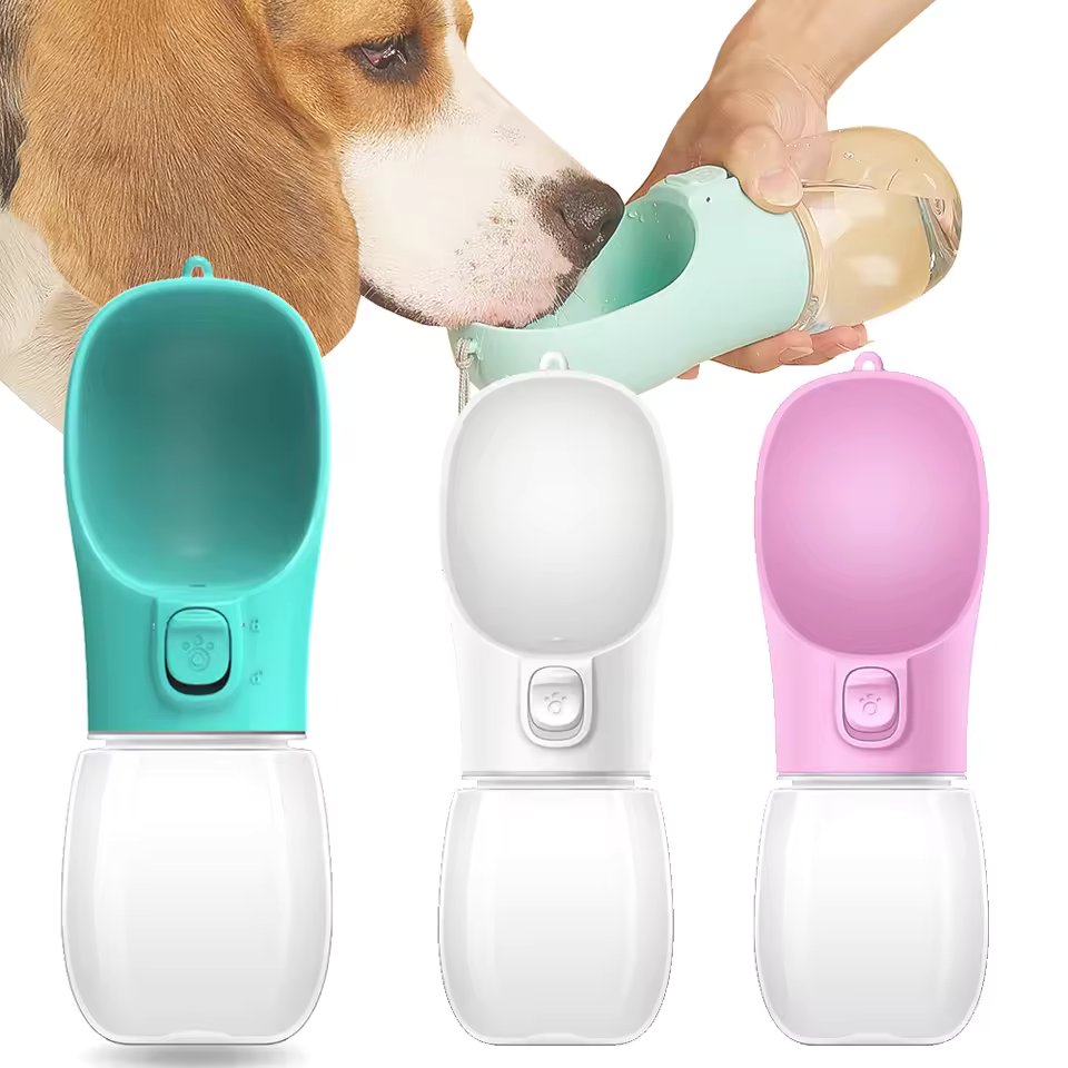 Furfuras Dog Water Bottle with Leak-Proof Design