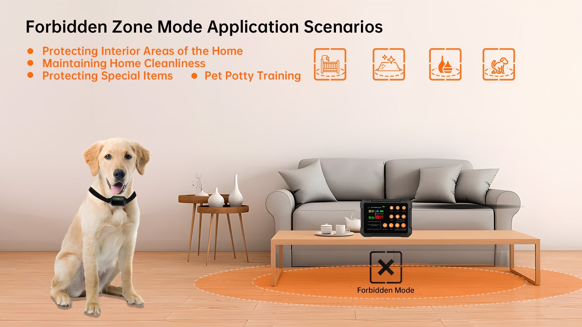 Multi-Purpose Wireless Pup Barrier and Training System