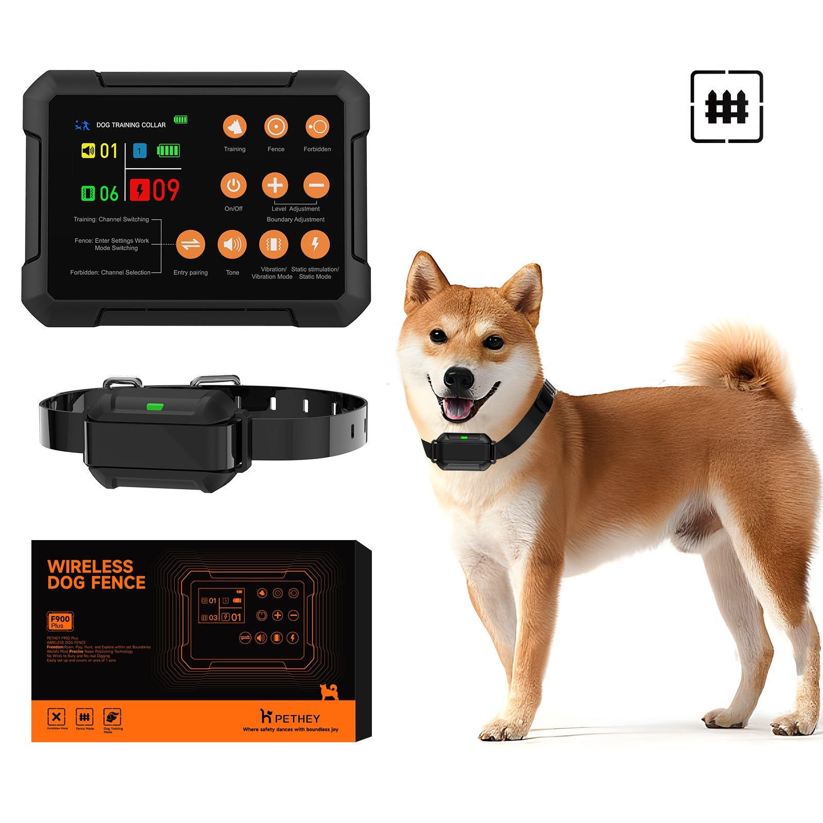 Multi-Purpose Wireless Pup Barrier and Training System