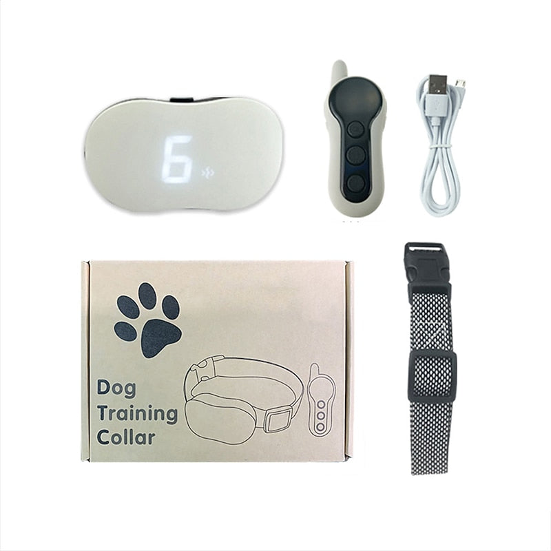 Intelligent Ultrasonic Anti-Bark Dog Training Collar