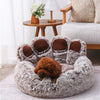 Stella - Calming Dog Bed with Paw-Shaped Design