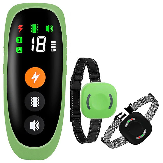 Pet Dog Electric, Beep and Vibration Training Collar with Waterproof Receiver