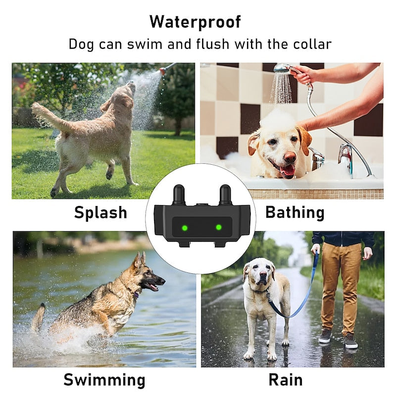 Rechargeable Waterproof Pup Training Collar