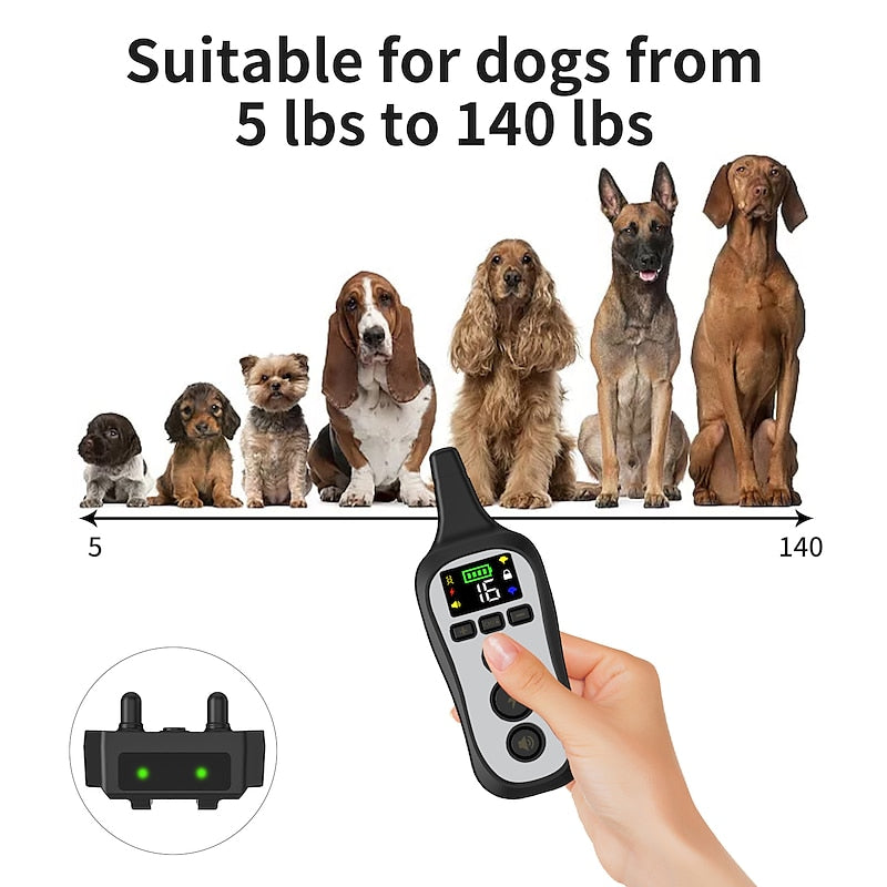 Rechargeable Waterproof Pup Training Collar