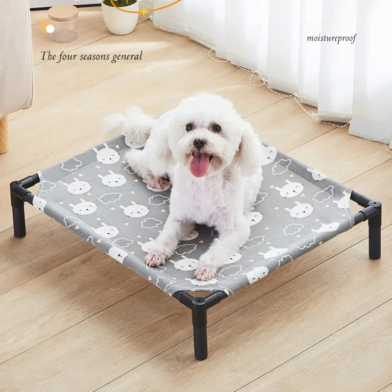 Ruby - Elevated, and Weather-Resistant Outdoor Dog Bed