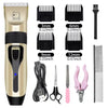 Nala - Cordless Dog Hair Trimmer with Precision Blades and 4 Guide Combs