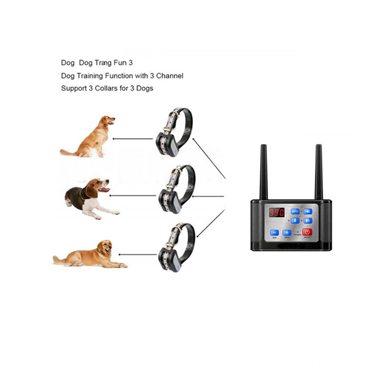 Wireless Pup Barrier & Training Collar System