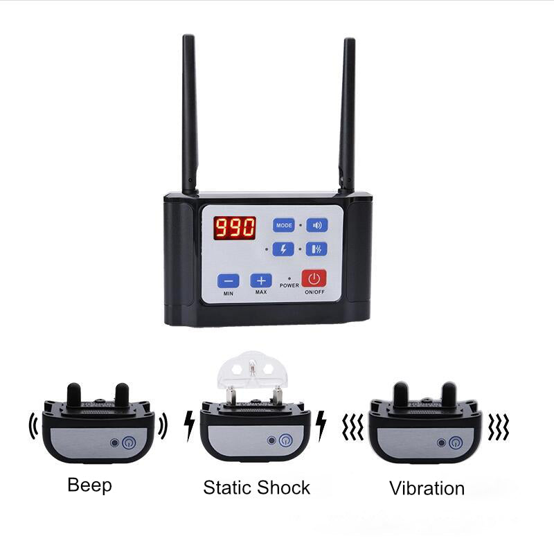 Wireless Pup Barrier & Training Collar System