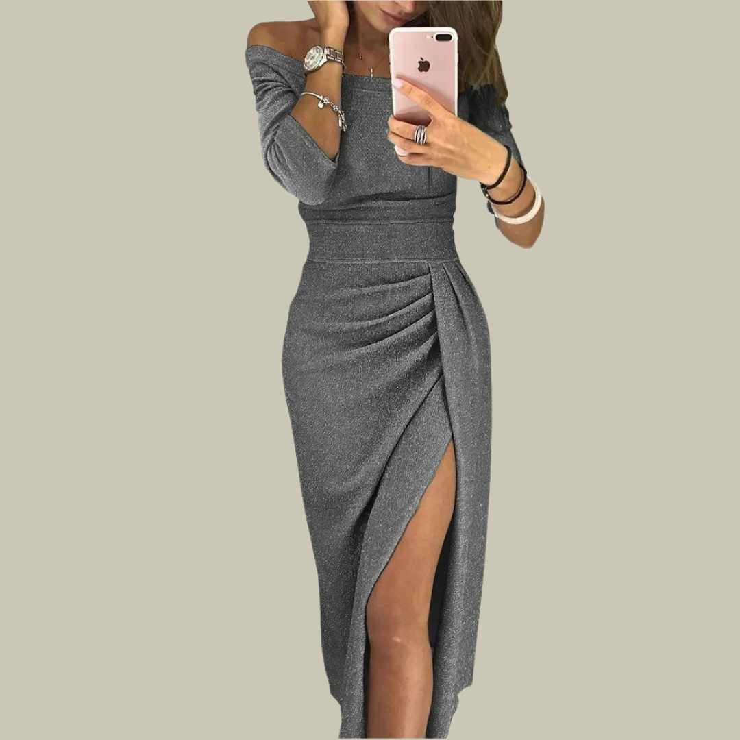 Maya | Women's Off Shoulder Long Dress