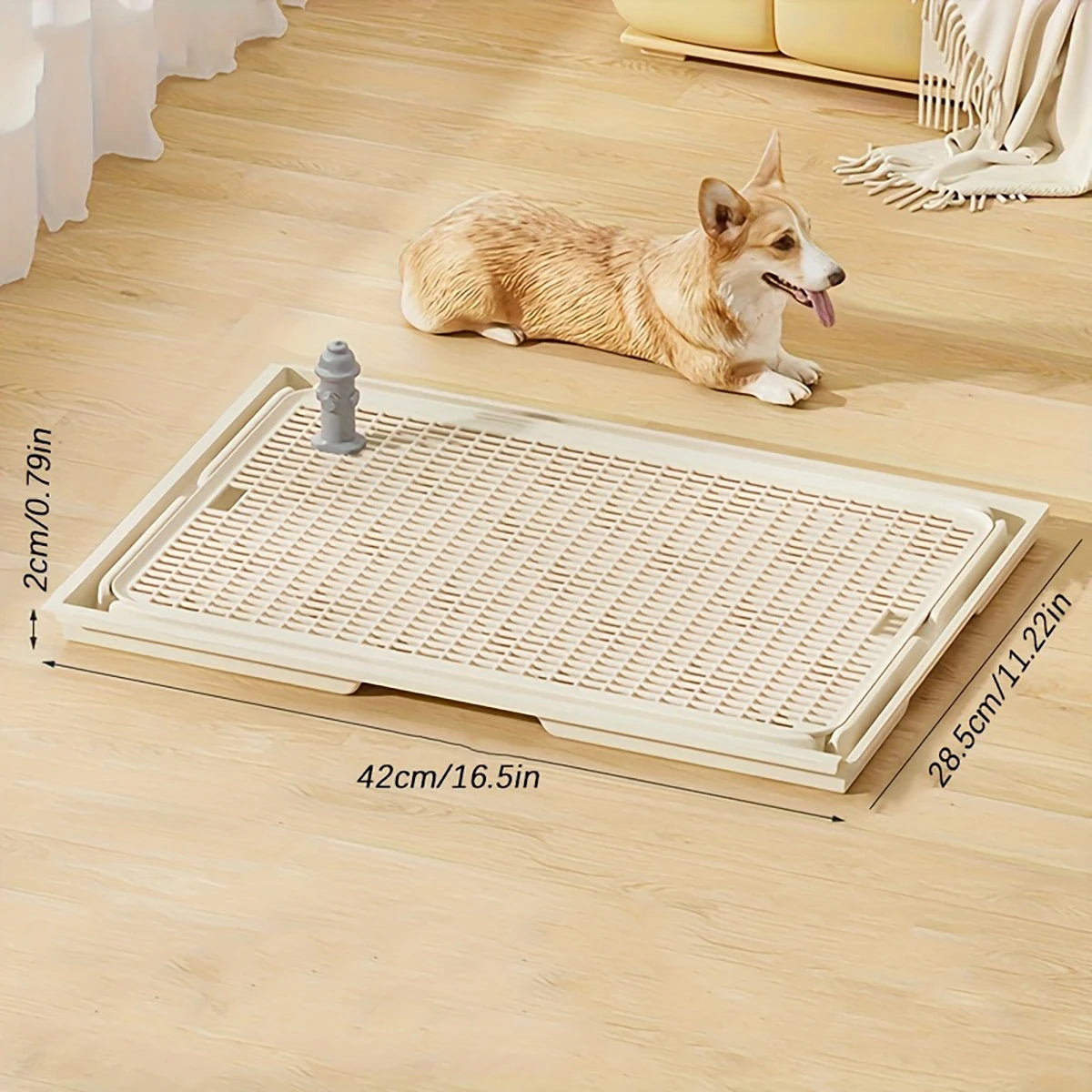 Jorric | Spliced Anti-Stepping Dog Urinal