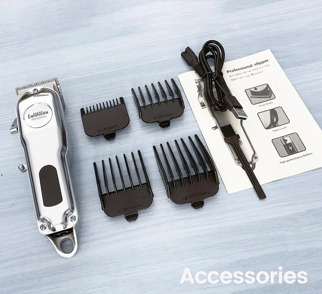 Teddy - Professional Pet Hair Clipper with Precision Blades