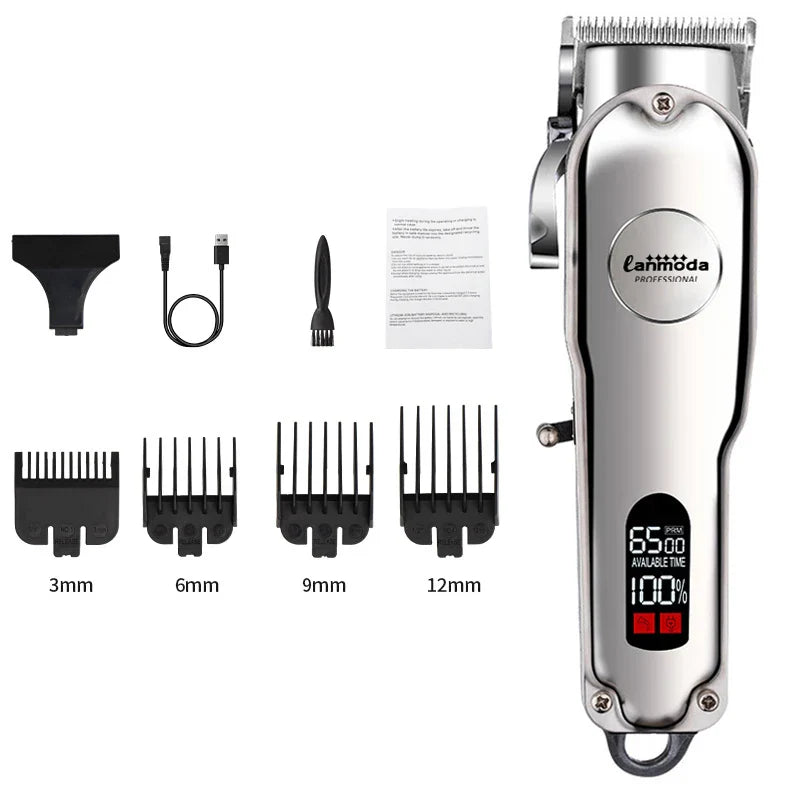 Teddy - Professional Pet Hair Clipper with Precision Blades