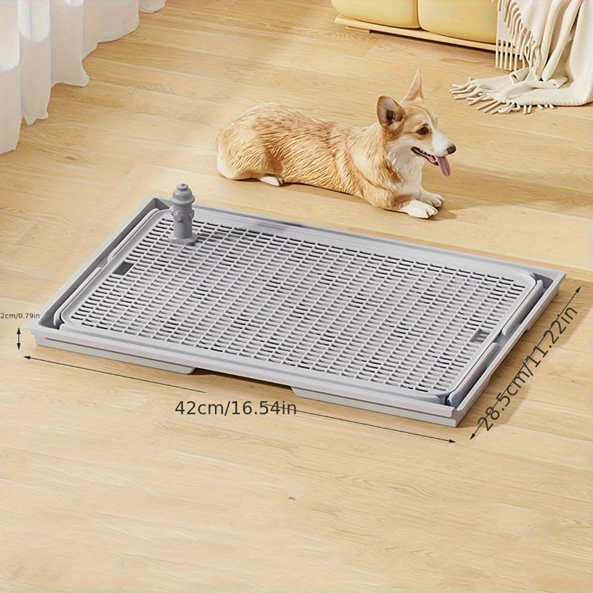 Jorric | Spliced Anti-Stepping Dog Urinal