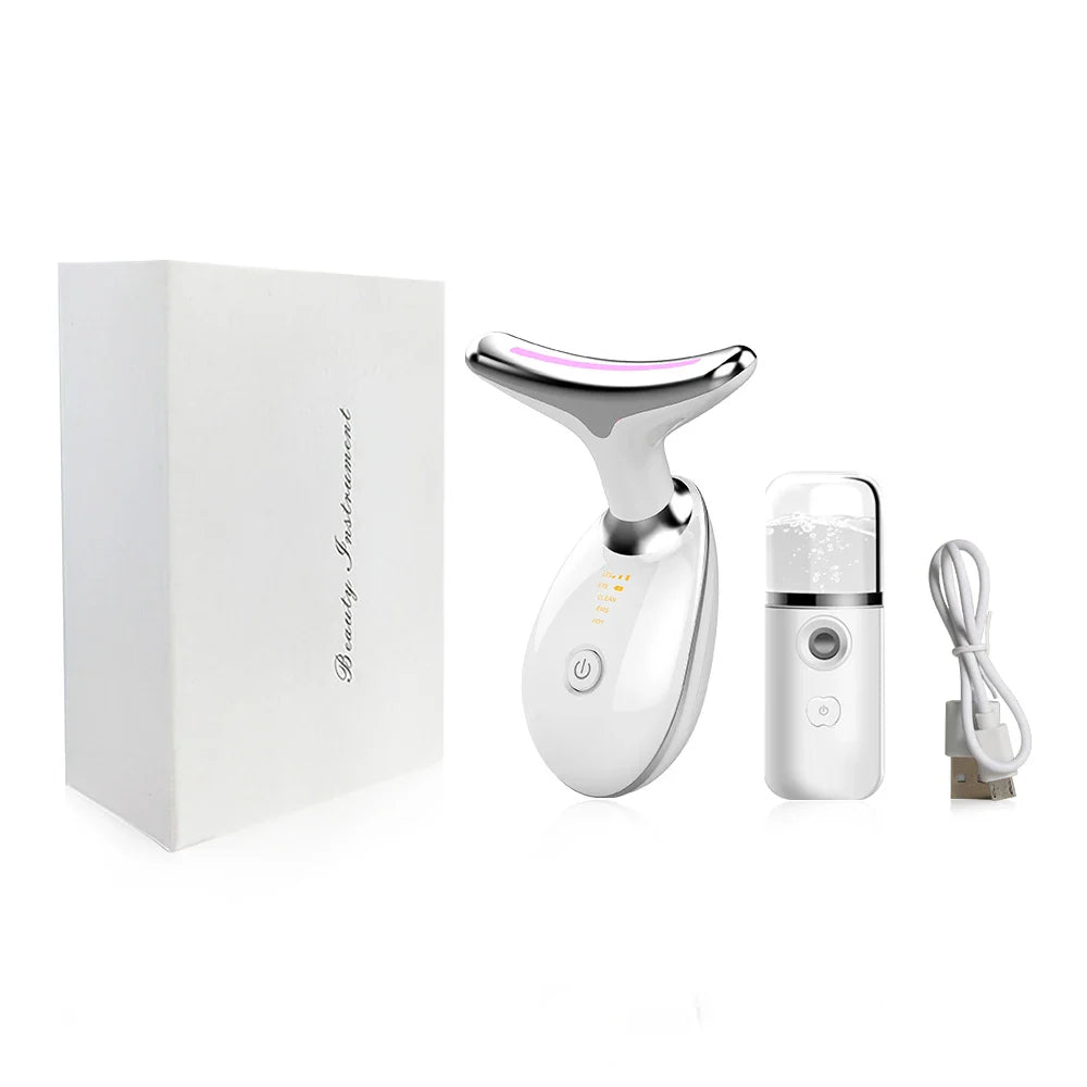 BellaLift - EMS Neck & Face Lifting Massager with Skin Tightening LED Therapy