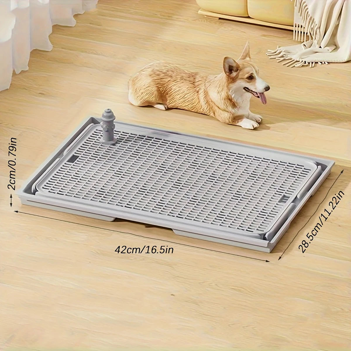 Jorric | Spliced Anti-Stepping Dog Urinal