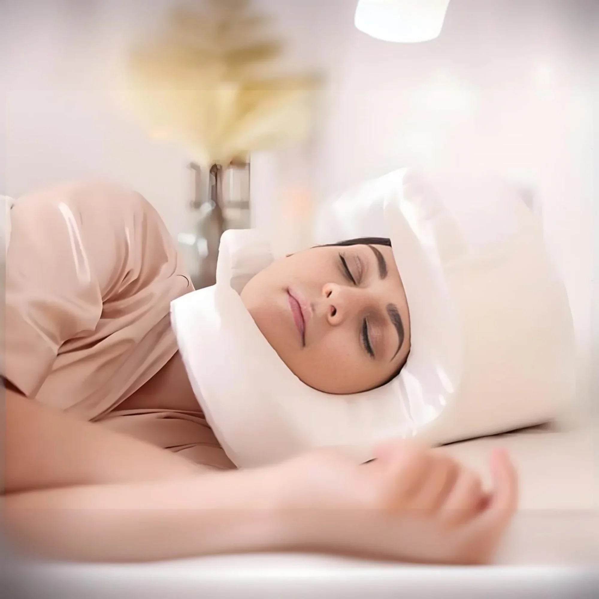 LilyCloud - Memory Foam Pillow for Wrinkle Prevention and Ultimate Comfort