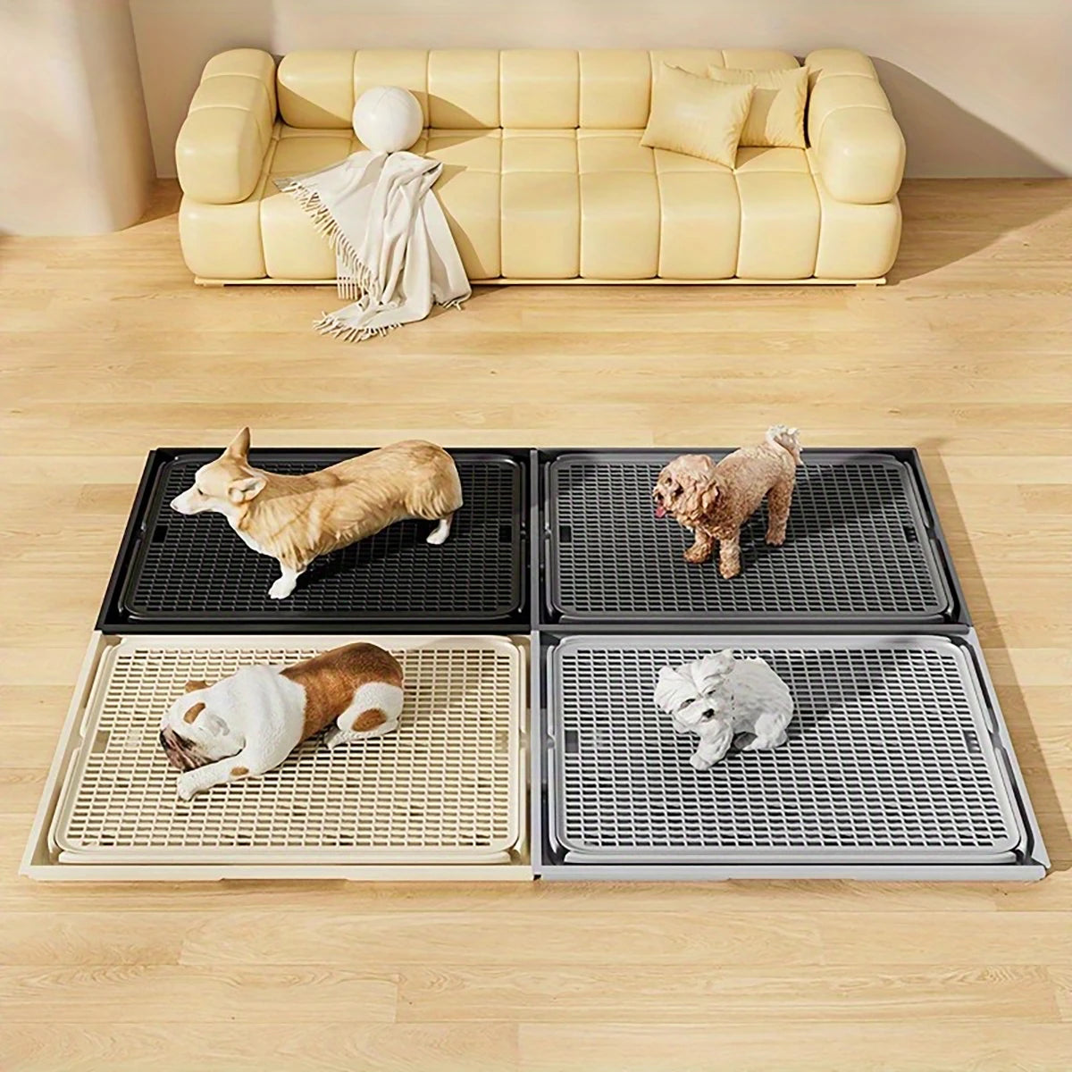 Jorric | Spliced Anti-Stepping Dog Urinal