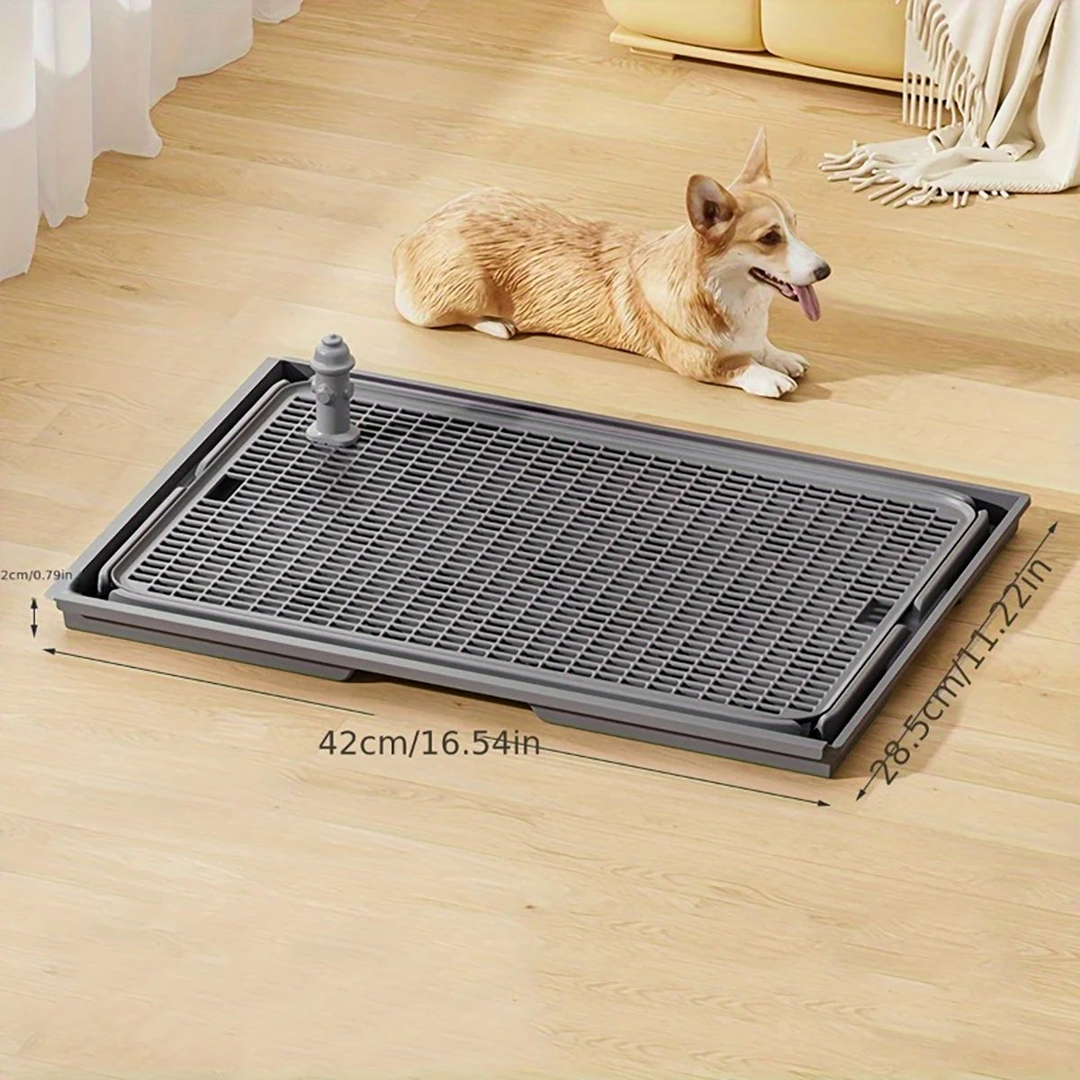 Jorric | Spliced Anti-Stepping Dog Urinal