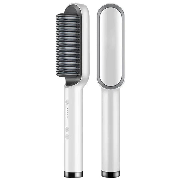 MaxWave - 2-in-1 Straightening & Curling Brush