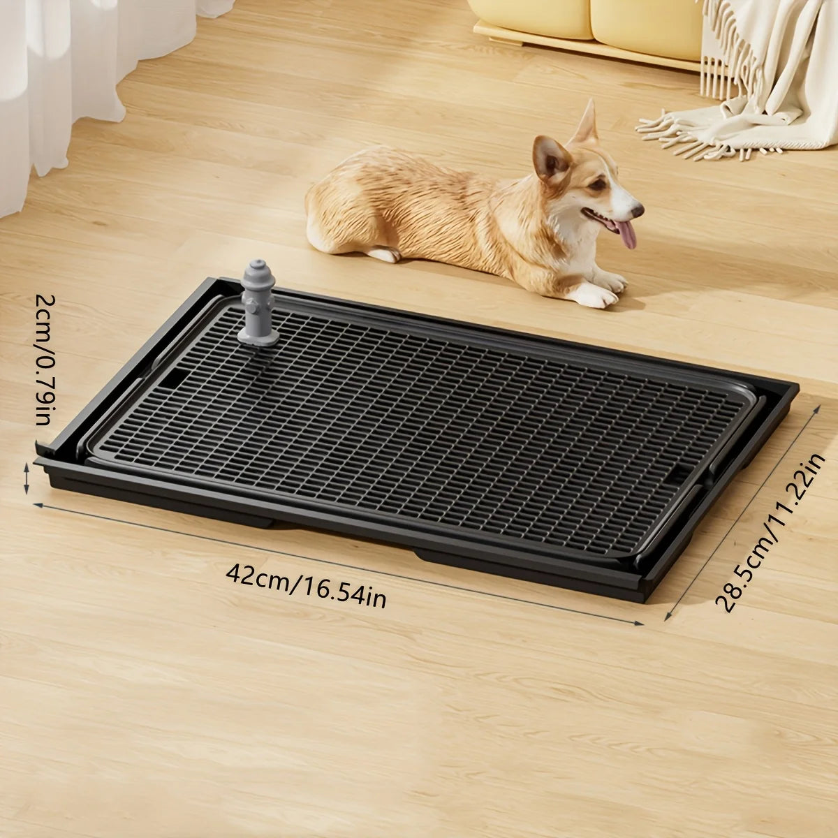 Jorric | Spliced Anti-Stepping Dog Urinal