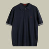 Autumn | Jack's Ribbed Knit Polo Shirt